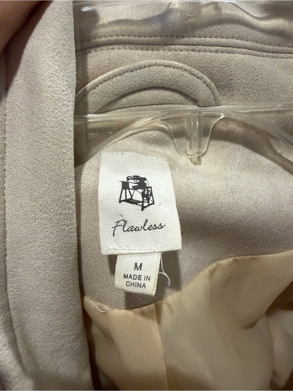 LAWLESS Cream Suede Fringe Leather Jacket from VICI - Picture 4 of 4